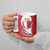 Malta Ceramic Mug with Red White Swirl Design - Wonder Print Shop