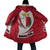 Malta Cloak with Red White Swirl Design - Wonder Print Shop