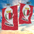 Malta Garden Flag with Red White Swirl Design - Wonder Print Shop