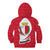 Malta Kid Hoodie with Red White Swirl Design - Wonder Print Shop