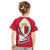 Malta Kid T Shirt with Red White Swirl Design - Wonder Print Shop