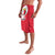 Malta Lavalava with Red White Swirl Design - Wonder Print Shop