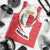 Malta Men Tank Top with Red White Swirl Design - Wonder Print Shop
