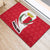 Malta Rubber Doormat with Red White Swirl Design - Wonder Print Shop