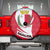 Malta Spare Tire Cover with Red White Swirl Design - Wonder Print Shop