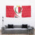 Malta Tapestry with Red White Swirl Design - Wonder Print Shop