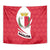 Malta Tapestry with Red White Swirl Design - Wonder Print Shop