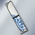 Malta Auto Sun Shade with Blue White Tile Design and Maltese Cross Pattern - Wonder Print Shop