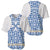 Malta Baseball Jersey with Blue White Tile Design and Maltese Cross Pattern - Wonder Print Shop
