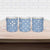 Malta Ceramic Mug with Blue White Tile Design and Maltese Cross Pattern - Wonder Print Shop