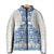 Malta Padded Jacket with Blue White Tile Design and Maltese Cross Pattern - Wonder Print Shop