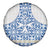 Malta Spare Tire Cover with Blue White Tile Design and Maltese Cross Pattern - Wonder Print Shop