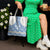Malta Tote Bag with Blue White Tile Design and Maltese Cross Pattern - Wonder Print Shop