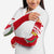 Malta Arm Sleeves with Red White Starburst Design - Wonder Print Shop