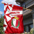 Malta Garden Flag with Red White Starburst Design - Wonder Print Shop