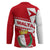 Malta Hockey Jersey with Red White Starburst Design - Wonder Print Shop