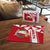 Malta Puzzle with Red White Starburst Design - Wonder Print Shop