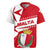 Malta Rugby Jersey with Red White Starburst Design - Wonder Print Shop