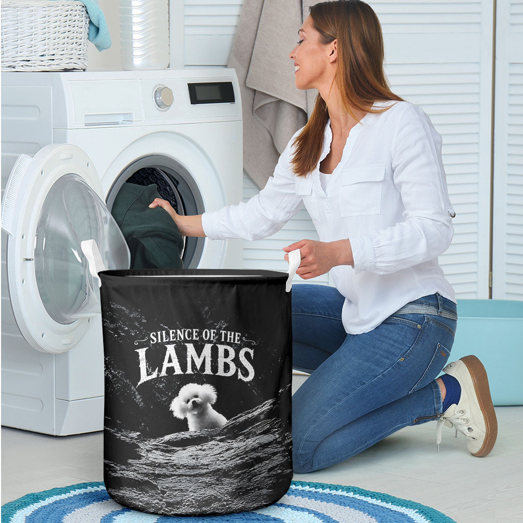 A Little Lamb in the Killer Silence Cute Serial Dog Laundry Basket Pet Lover