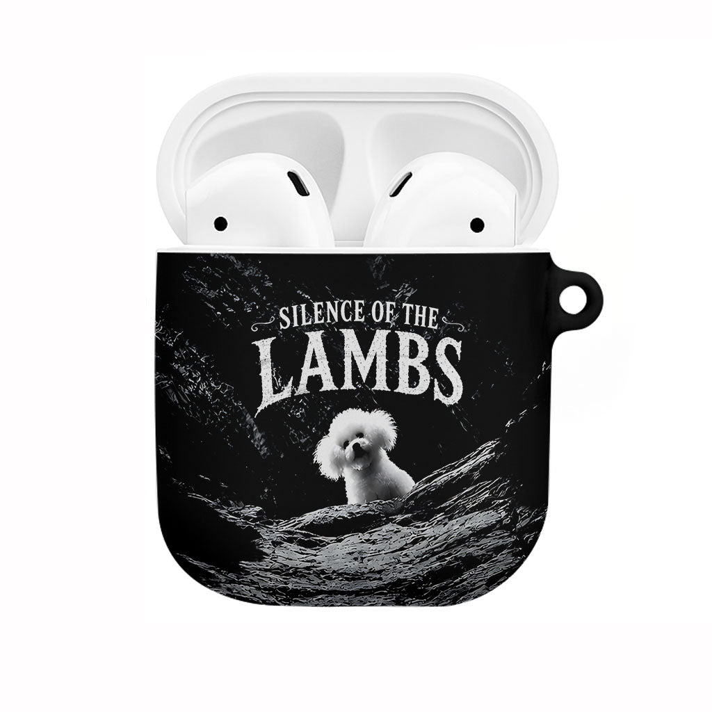 A Little Lamb in the Killer Silence Cute Serial Dog AirPods Case Pet Lover