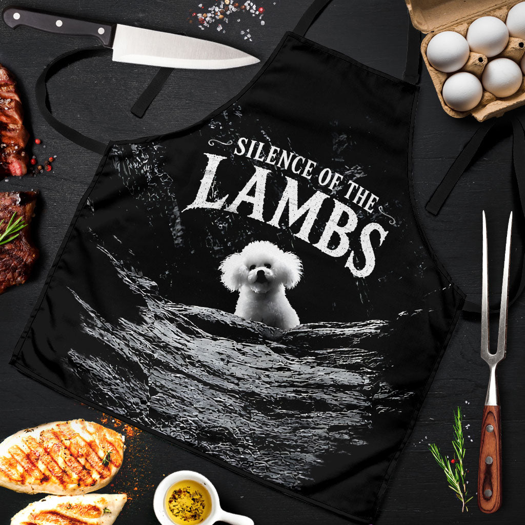 A Little Lamb in the Killer Silence Cute Serial Dog Apron Pet Lover
