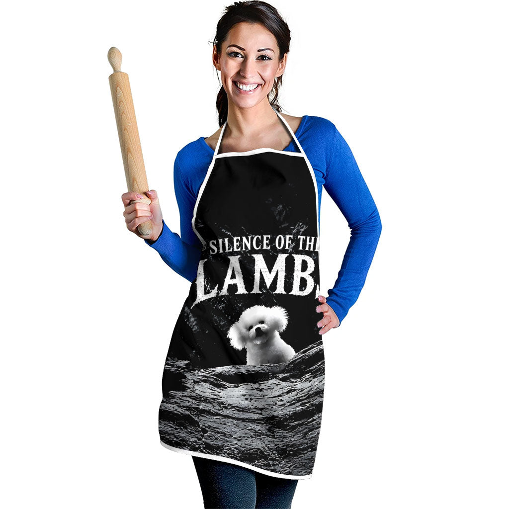 A Little Lamb in the Killer Silence Cute Serial Dog Apron Pet Lover