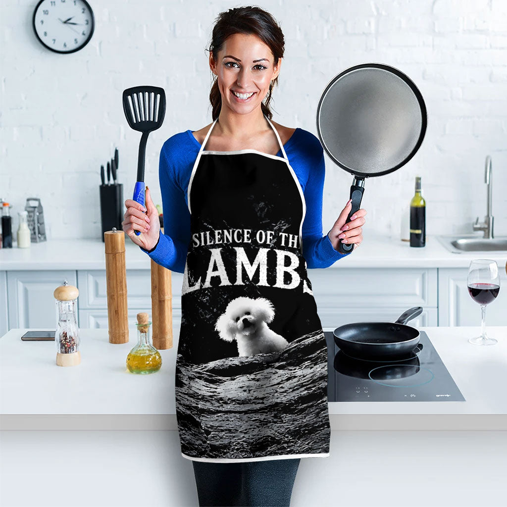 A Little Lamb in the Killer Silence Cute Serial Dog Apron Pet Lover