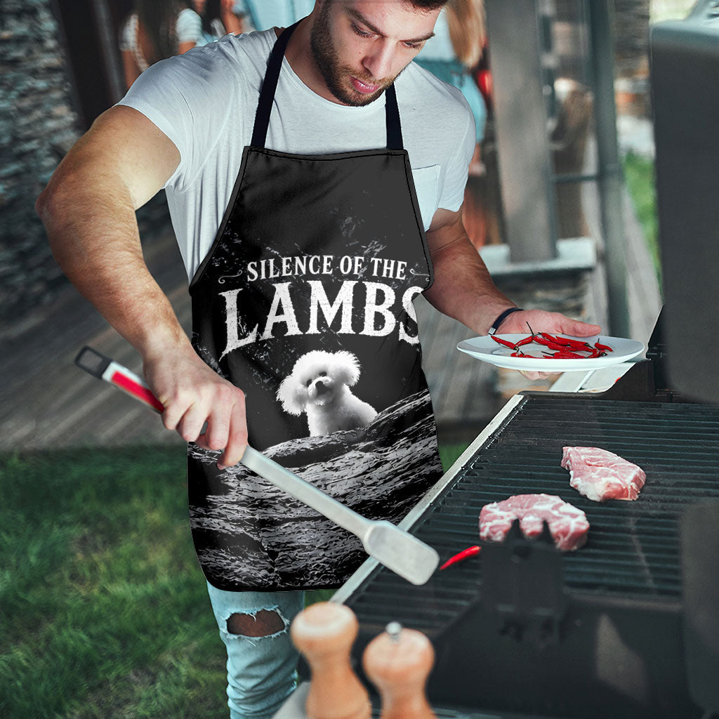 A Little Lamb in the Killer Silence Cute Serial Dog Apron Pet Lover