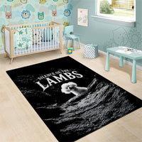 A Little Lamb in the Killer Silence Cute Serial Dog Area Rug Pet Lover