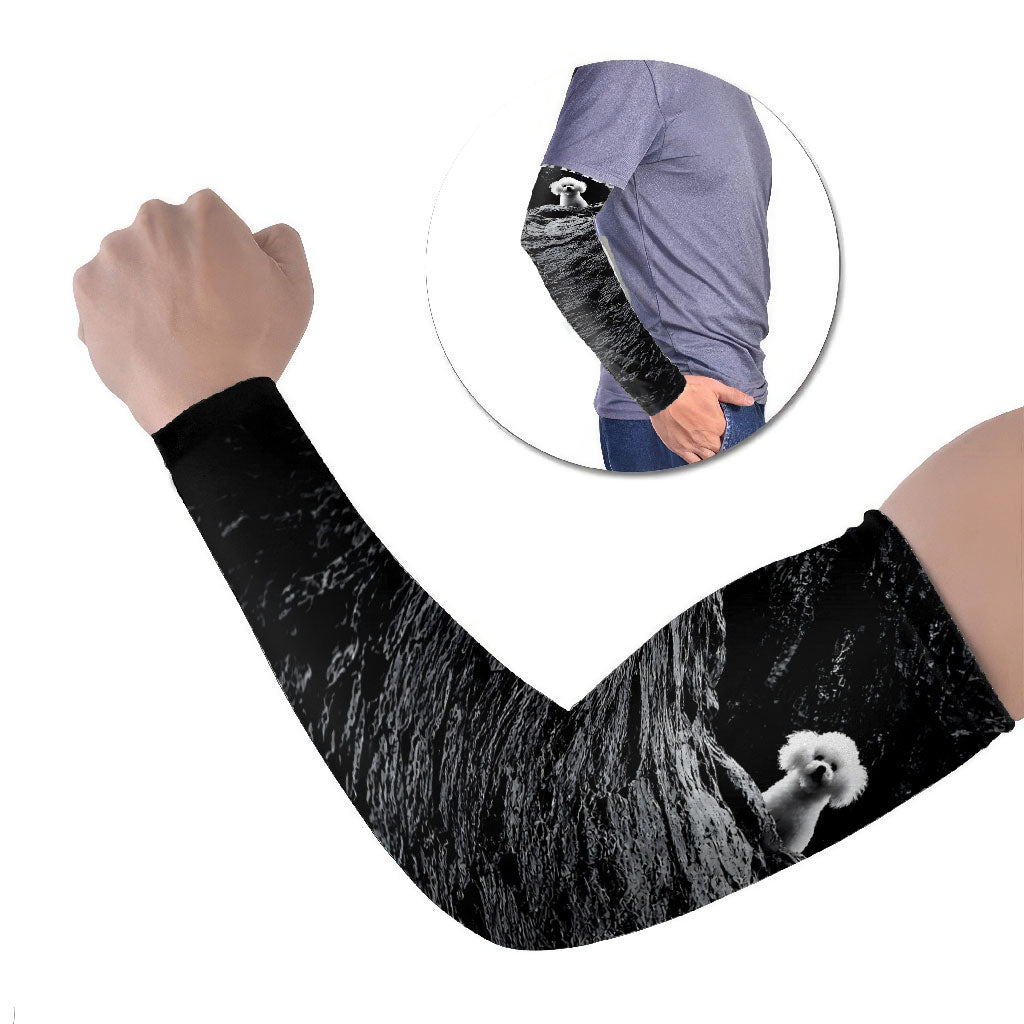 A Little Lamb in the Killer Silence Cute Serial Dog Arm Sleeves Pet Lover