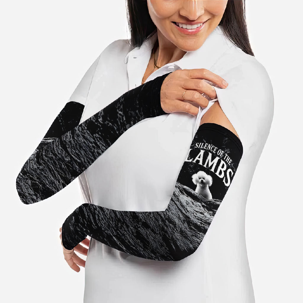 A Little Lamb in the Killer Silence Cute Serial Dog Arm Sleeves Pet Lover