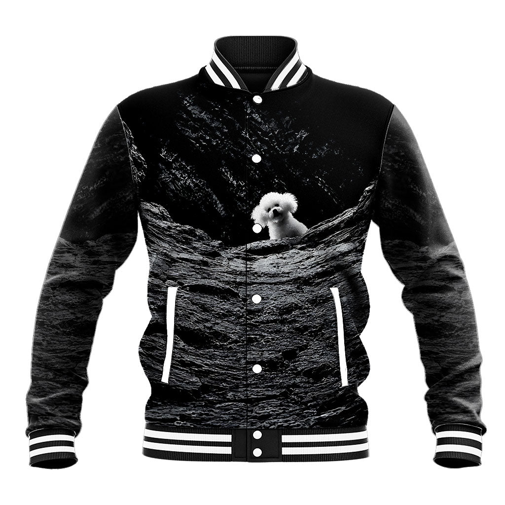A Little Lamb in the Killer Silence Cute Serial Dog Baseball Jacket Pet Lover