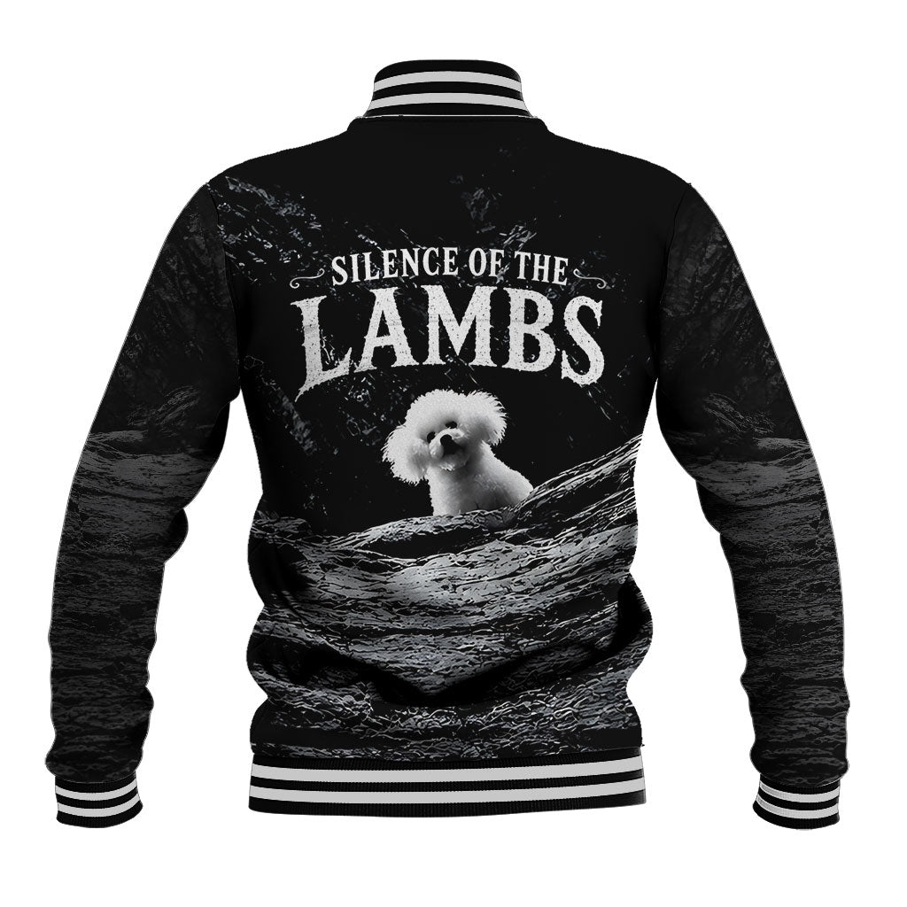 A Little Lamb in the Killer Silence Cute Serial Dog Baseball Jacket Pet Lover