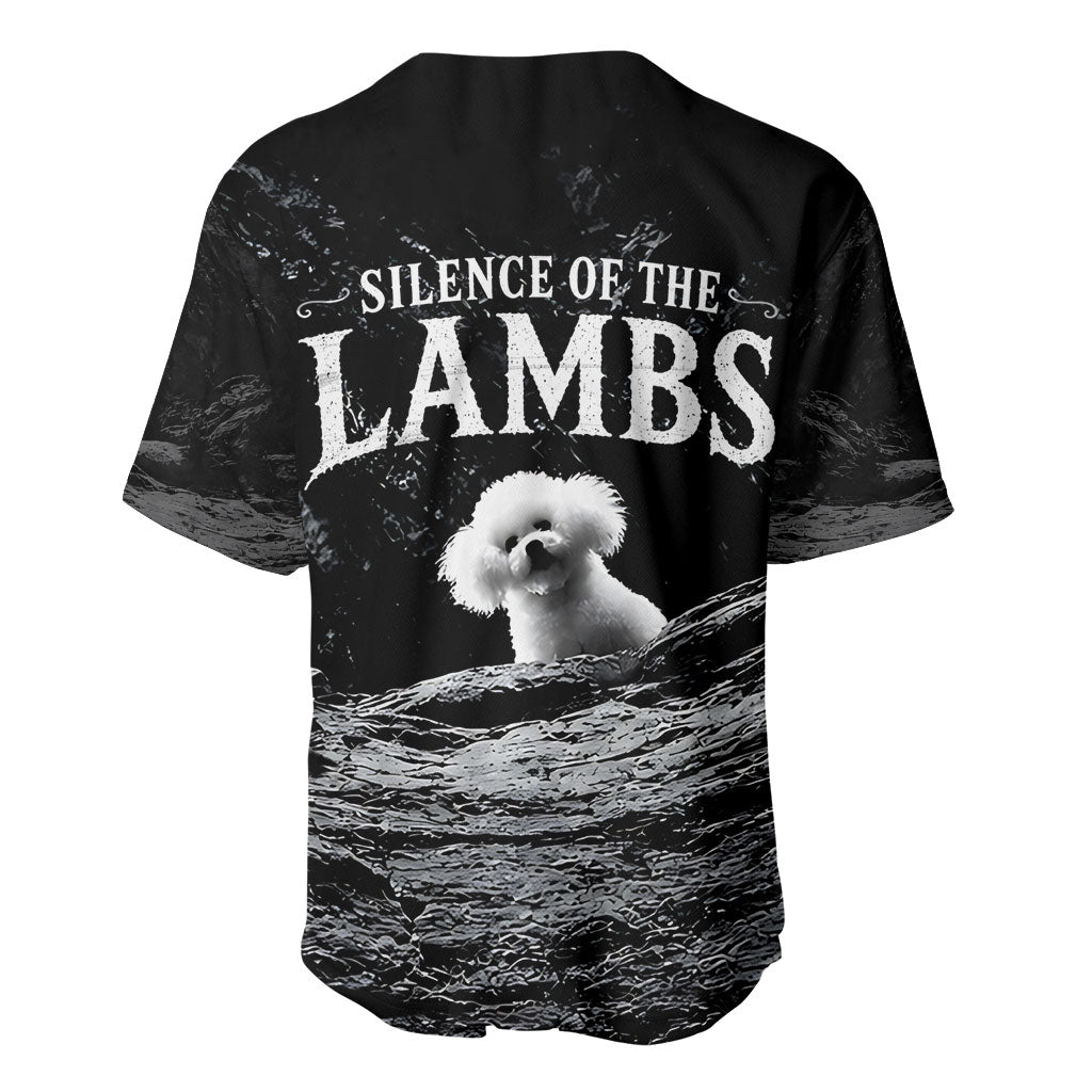 A Little Lamb in the Killer Silence Cute Serial Dog Baseball Jersey Pet Lover
