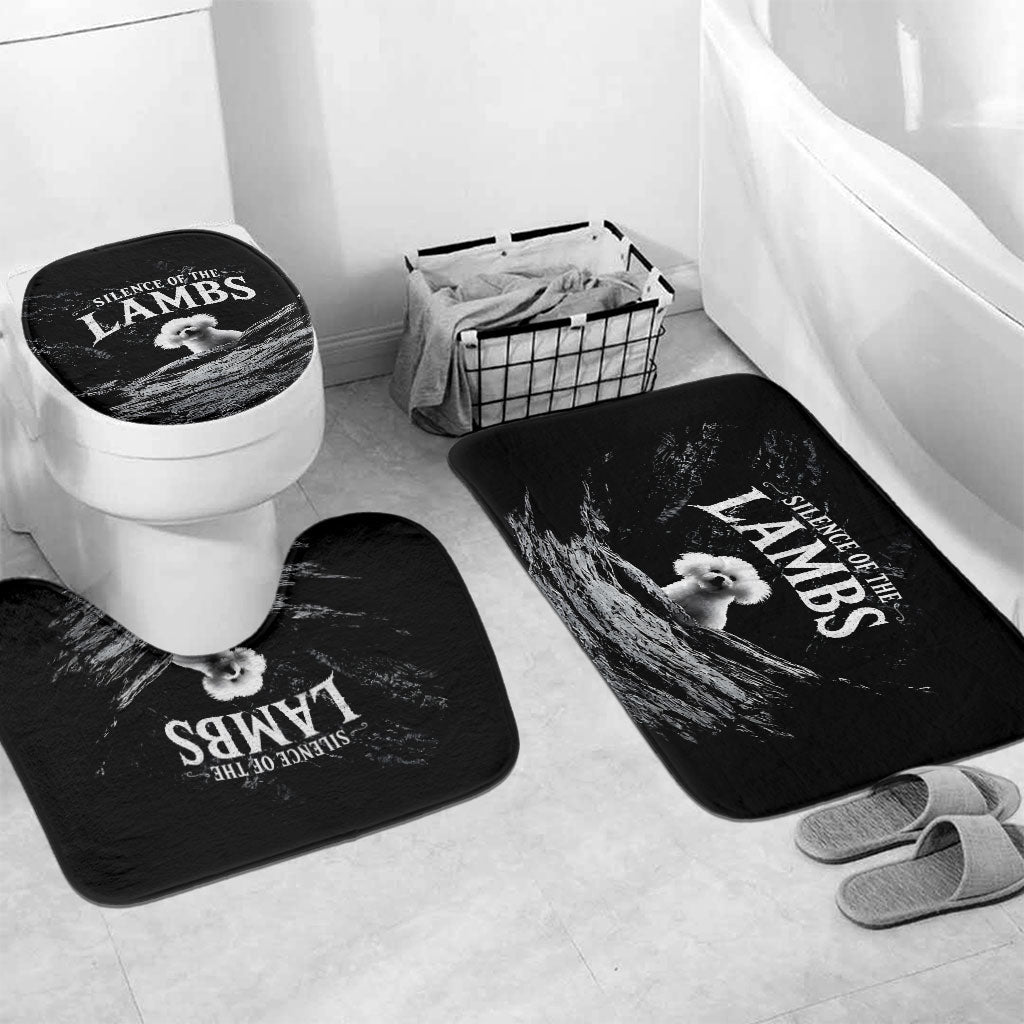 A Little Lamb in the Killer Silence Cute Serial Dog Bathroom Set Pet Lover