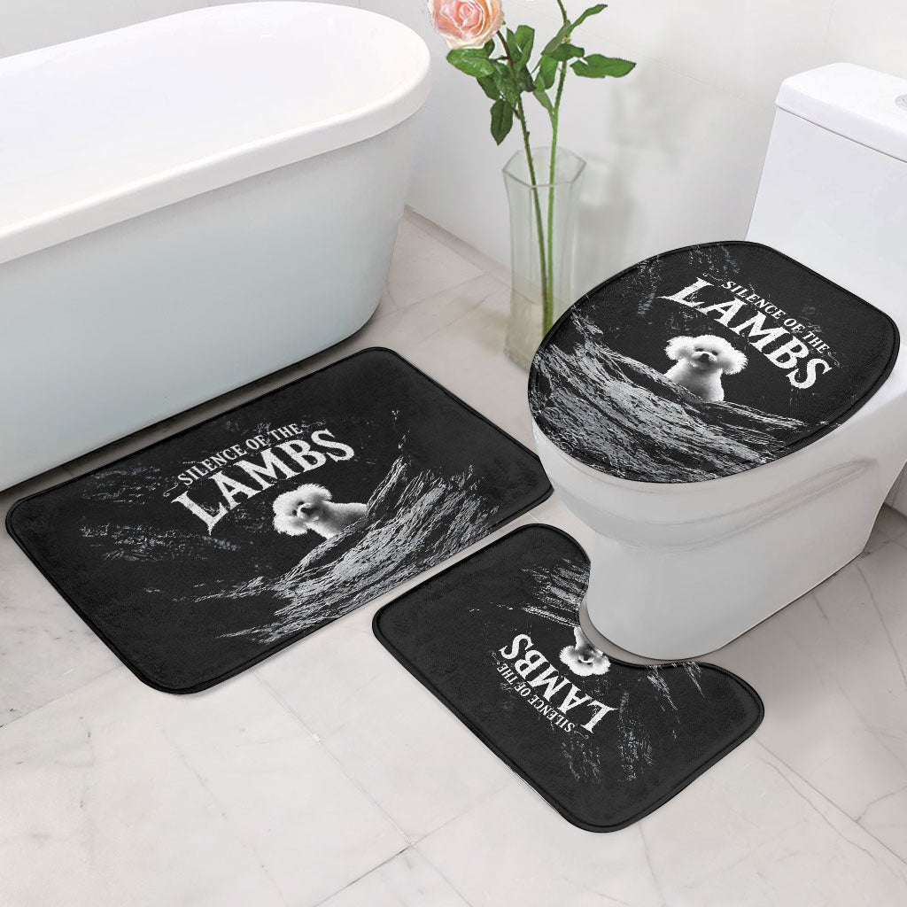 A Little Lamb in the Killer Silence Cute Serial Dog Bathroom Set Pet Lover