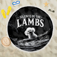 A Little Lamb in the Killer Silence Cute Serial Dog Beach Blanket Pet Lover