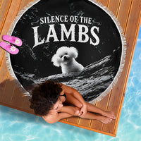 A Little Lamb in the Killer Silence Cute Serial Dog Beach Blanket Pet Lover