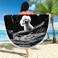 A Little Lamb in the Killer Silence Cute Serial Dog Beach Blanket Pet Lover
