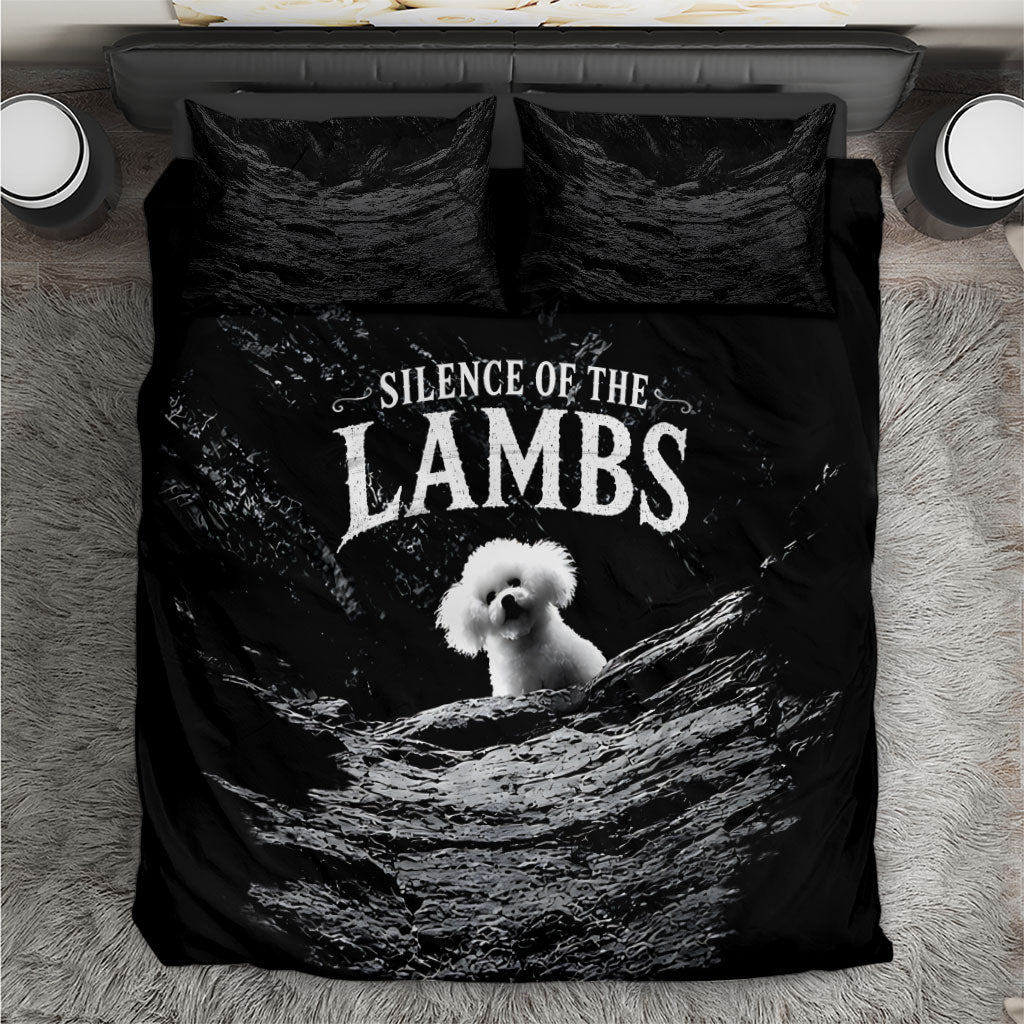 A Little Lamb in the Killer Silence Cute Serial Dog Bedding Set Pet Lover