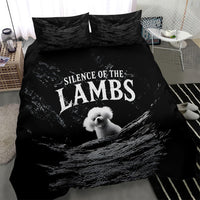 A Little Lamb in the Killer Silence Cute Serial Dog Bedding Set Pet Lover