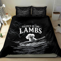 A Little Lamb in the Killer Silence Cute Serial Dog Bedding Set Pet Lover