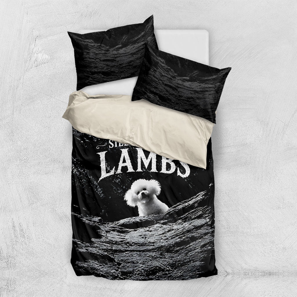 A Little Lamb in the Killer Silence Cute Serial Dog Bedding Set Pet Lover