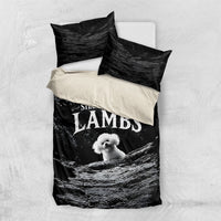 A Little Lamb in the Killer Silence Cute Serial Dog Bedding Set Pet Lover