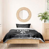 A Little Lamb in the Killer Silence Cute Serial Dog Bedding Set Pet Lover