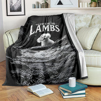A Little Lamb in the Killer Silence Cute Serial Dog Blanket Pet Lover