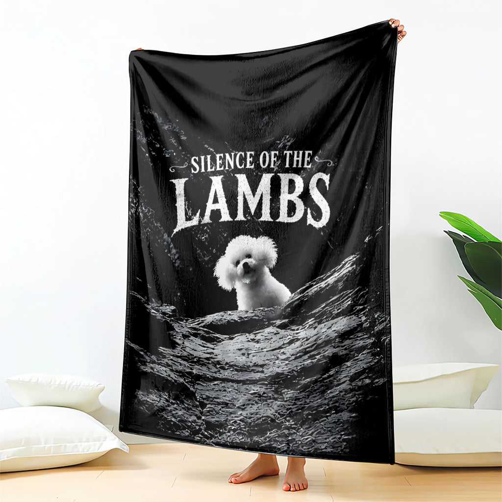 A Little Lamb in the Killer Silence Cute Serial Dog Blanket Pet Lover