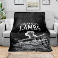 A Little Lamb in the Killer Silence Cute Serial Dog Blanket Pet Lover