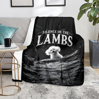 A Little Lamb in the Killer Silence Cute Serial Dog Blanket Pet Lover