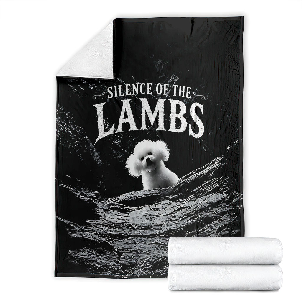 A Little Lamb in the Killer Silence Cute Serial Dog Blanket Pet Lover
